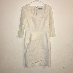 Antonio Melani sz6 white women’s formal dress